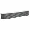 vidaXL Hochbeet Verzinkter Stahl 260x40x36 cm Anthrazit