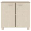 vidaXL Sideboard HAMAR Honigbraun 85x35x80 cm Massivholz Kiefer