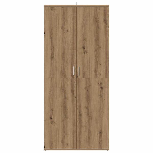 vidaXL Schuhschrank Artisan-Eiche 80x39x178 cm Holzwerkstoff