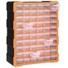 vidaXL Multi-Schubladen-Organizer mit 60 Schubladen 38x16x47,5 cm