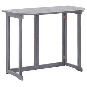 vidaXL Balkontisch Klappbar 90x50x74 cm Massivholz Akazie