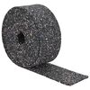 vidaXL Gummi-Granulat-Rolle Schwarz 500 x 12 x 0,8 cm Gummi