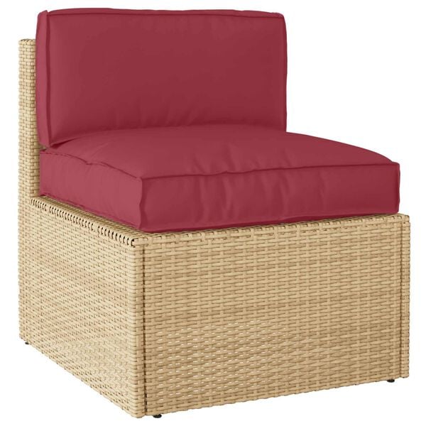 vidaXL Kissen Blatt Blattmuster 80 x 80 x 52 cm Oxford-Stoff