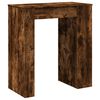vidaXL Bartisch mit Regal R&auml;uchereiche 95x47x103,5 cm Holzwerkstoff