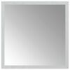 vidaXL LED-Badezimmerspiegel Transparent 30 x 30 cm Geh&auml;rtetes Glas
