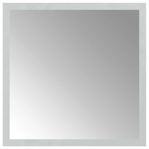 vidaXL LED-Badezimmerspiegel Transparent 30 x 30 cm Geh&auml;rtetes Glas