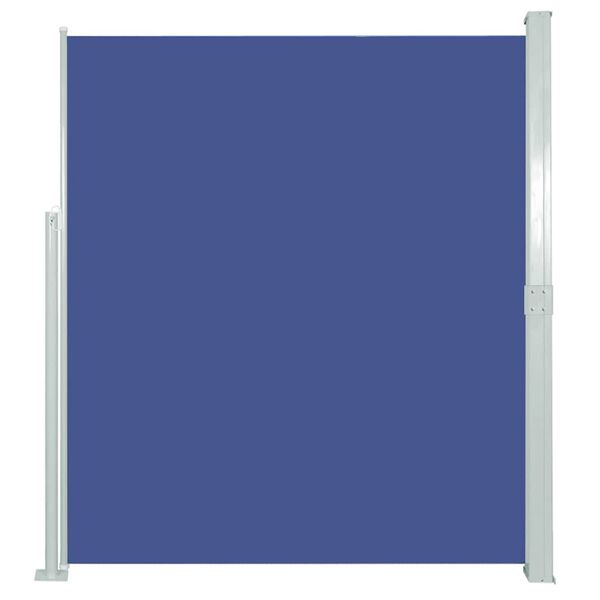 vidaXL Ausziehbare Seitenmarkise 170×300 cm Blau