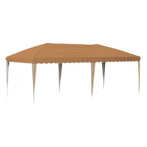 vidaXL Pop-up Partyzelt 575 x 290 x 245 cm Beige