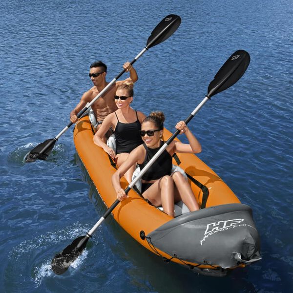 Bestway Hydro-Force Rapid x3 aufblasbares 3-Personen-Kajak-Set