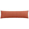 vidaXL Sofakissen 2 Stück Rot-Orange 145 x 40 cm Cordstoff