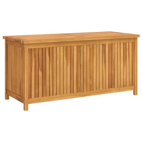 vidaXL Gartenbox 120x50x58 cm Massivholz Teak