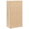vidaXL B&uuml;cherregal Sonoma-Eiche 40x24x77 cm Holzwerkstoff