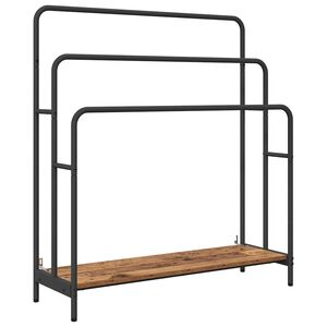 vidaXL Kleiderst&auml;nder Altholz 90 x 30 x 100,5 cm Holzwerkstoff