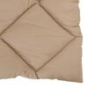 vidaXL Ganzjahresbettdecke Taupe 220 x 240 cm Mikrofaser