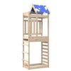 vidaXL Spielturm Braun 85 x 52,5 x 239 cm Massives Kiefernholz