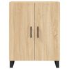 vidaXL Highboard Sonoma-Eiche 69,5x34x180 cm Holzwerkstoff
