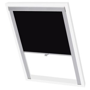 vidaXL Verdunkelungsrollo Schwarz UK08 GGL und GGU