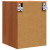 vidaXL Wandschrank Wandmontiert 2 pcs Wachsbraun 30 x 30 x 40 cm