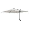 vidaXL Gartenparasol Beige und Schwarz 248,5 x 247,5 x 160 cm
