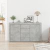 vidaXL Sideboard Beton Grau 120 x 36 x 69 cm Holzwerkstoff