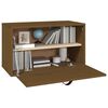vidaXL Wandschrank Honigbraun 60x30x35 cm Massivholz Kiefer