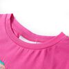 Kinder-T-Shirt Dunkelrosa 140