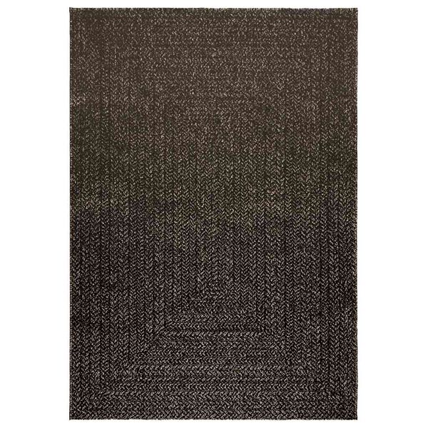 vidaXL Teppich ZIZUR Anthrazit 120x170cm Jute-Optik Indoor und Outdoor