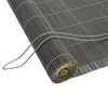 vidaXL Rollo Grau 80 x 160 cm Bambus