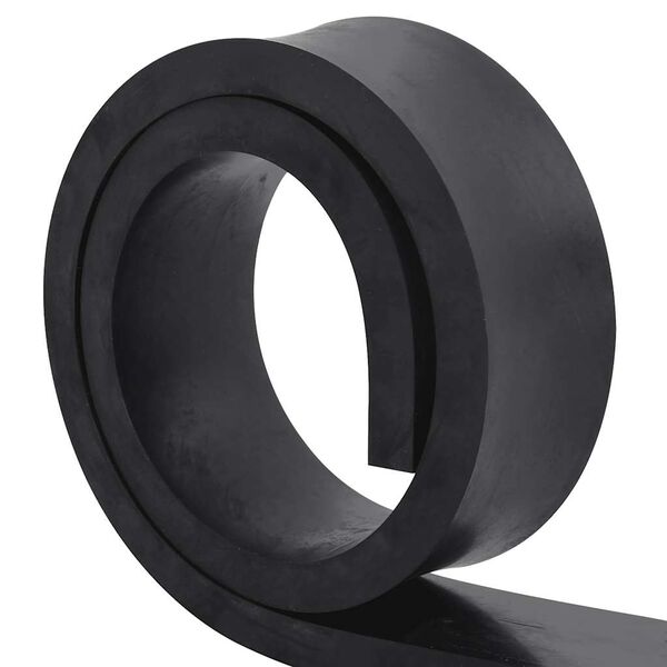 vidaXL Gummileiste f&uuml;r Schneepflug Schwarz 150x8x2 cm