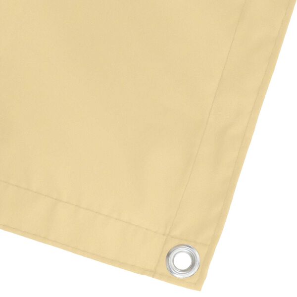 vidaXL Balkonsichtschutz Sand 110 x 300 cm Oxford-Stoff