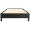 vidaXL Bettgestell Schwarz 80x200 cm Kunstleder