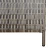 vidaXL Paravent 4-tlg. Grau Poly Rattan