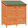 vidaXL Garten Shed Braun 106 x 56 x 113,5 cm Massivholz aus Fichte