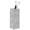 vidaXL Sonnenschirmhalter Beton Grau 20 x 20 x 55,5 cm Holzwerkstoff