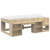 vidaXL Kinderbettgestell mit Stauraum Sonoma-Eiche 98,5 x 200 cm