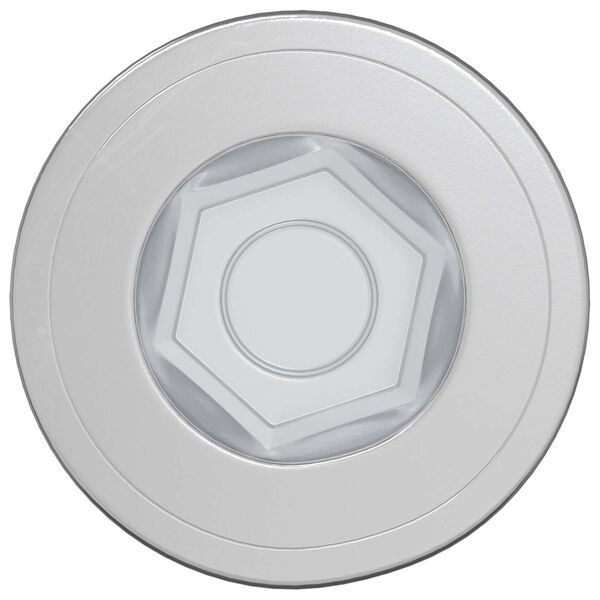 vidaXL Confirmat-Schrauben 12 pcs Silber Metall