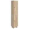 vidaXL Schrankset 2 pcs Sonoma-Eiche 34,5 x 33 x 90 cm Holzwerkstoff