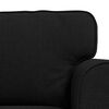 vidaXL Sofa 2 pcs Schwarz 215 x 82 x 80 cm Stoff