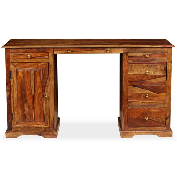 vidaXL Schreibpult Massivholz Akazie 140 x 50 x 76 cm