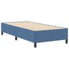 vidaXL Boxspringbett Blau 80 x 200 cm Samt