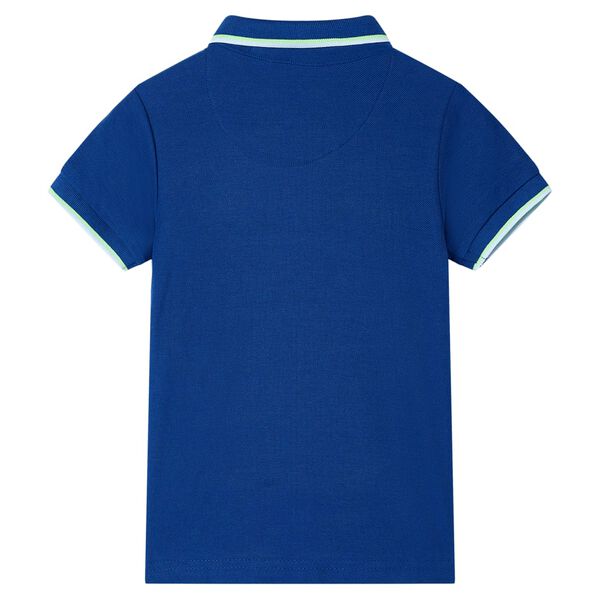 Kinder-Poloshirt Dunkelblau 140