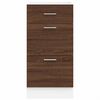 vidaXL Unterschrank Lyon Braun Eichen-Optik 40x46x81,5 cm Holzwerkstoff