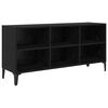 vidaXL TV-Schrankset Schwarz 103,5 x 30 x 50 cm Holzwerkstoff