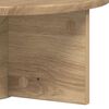 vidaXL Wandregal Artisan-Eiche 38 x 19 x 19 cm Holzwerkstoff
