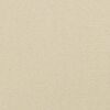 vidaXL R&uuml;cken Kissen Creme 45 x 24 x 50 cm Stoff