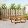 vidaXL Outdoor-Sofagarnitur 8 pcs Natur Massivholz Akazie