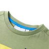 Kinder-Kurzarmshirt Hellkhaki 140