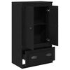 vidaXL Highboard Schwarz Eichen-Optik 60 x 35,5 x 103,5 cm