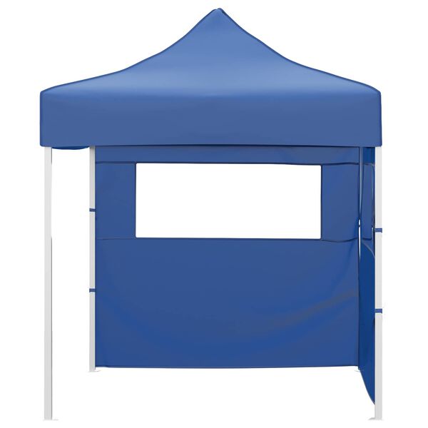 vidaXL Party-Zelt Blau 200 x 200 x 315 cm Oxford-Stoff