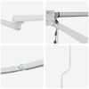 vidaXL Electric Retractable Awning Frame Wei&szlig; 3,5 x 2 m Aluminium